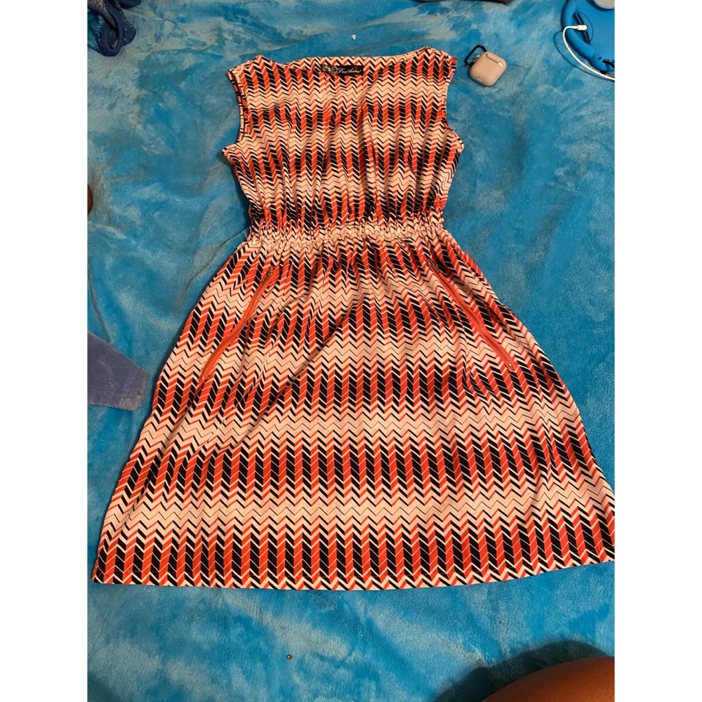 Pink mini dress